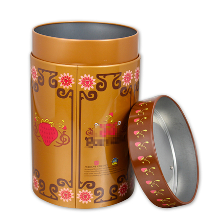 custom printed tea tin can